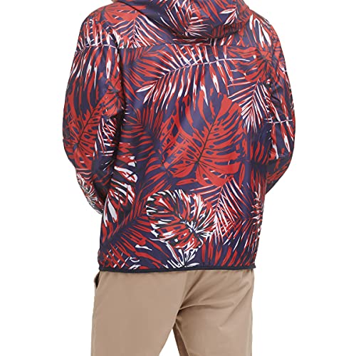 Image of Tommy Hilfiger Men's Lightweight Active Water Resistant Hooded Rain Jacket