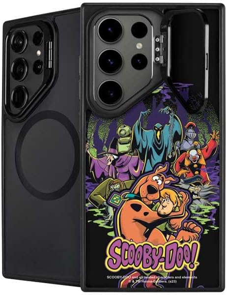 Skinit Kickstand Phone Case Compatible with Galaxy S25 Ultra - Officially Licensed Scooby Doo vs Monsters Design
