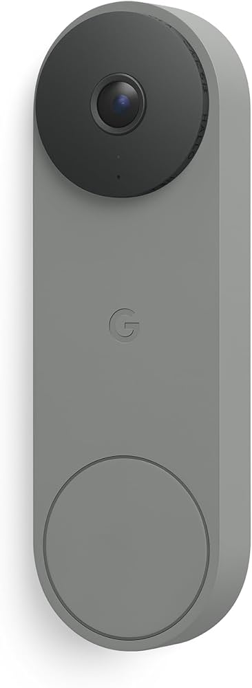 その他 Google nest Doorbell Google Nest Doorbell (Wired) Smart Wi-Fi Video Doorbell - Front