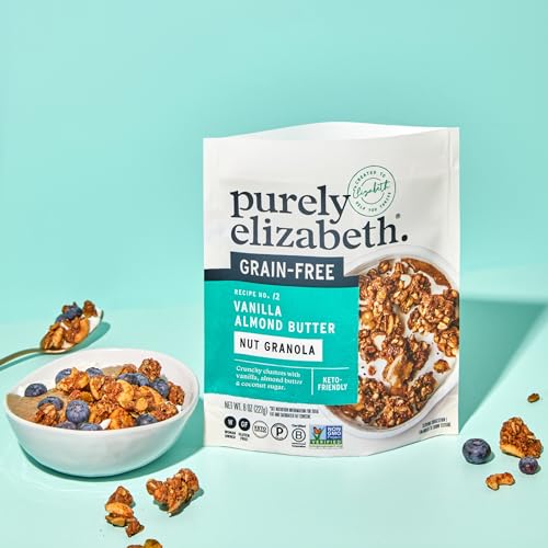 Image of Purley Elizabeth Keto Granola Best Sellers Variety Pack, Made with Nuts and Seeds, Grain-Free, Gluten-Free, Non-GMO (3ct, 8oz Bags)