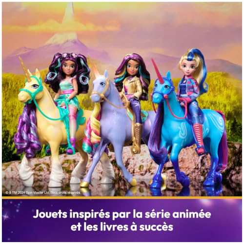 Unicorn Academy Poupée Sophia Power of Friendship avec Guitare et 6 Accessoires poupées et Licornes de 24 cm pour Filles à partir de - vue 9