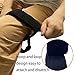 Dokoshia Thigh Lifter Strap Leg Lifting Pull Up Assistance Belt Leg Transfer Aid Foot Lifting Loop with Wrist Band Patient Mobility Device for Knee Recovery Elderly and Disable (2)