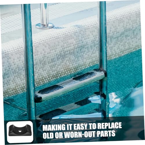 Escalera para piscina con protectores antideslizantes miniatura 6