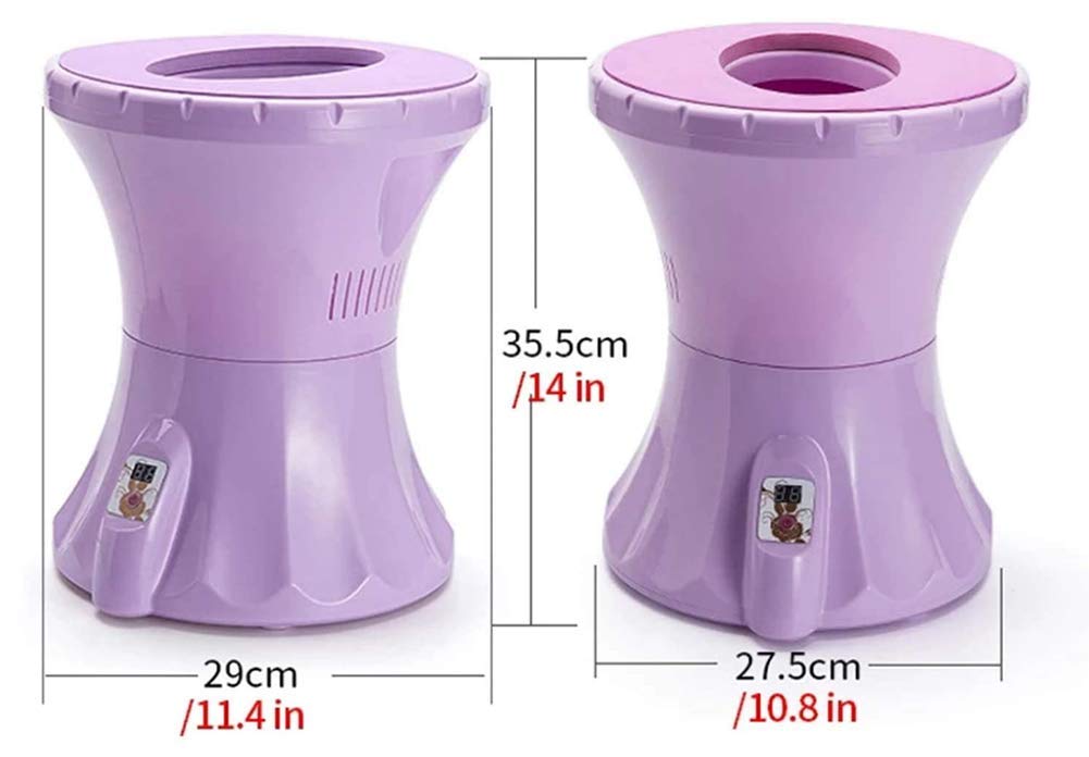 TWFJEL Yoni Steam Seat Upgraded, V Steam Seat Kit with Yoni Steam Gown
