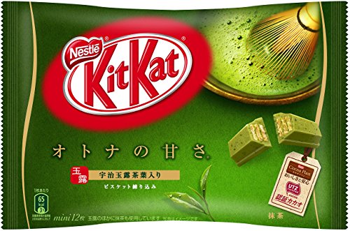 kit kat green tea macha flavor No.1 chocolate in Japan 12pc