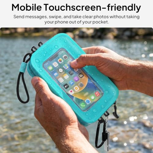 TOPEAST Waterproof Fanny Pack with Phone Pouch