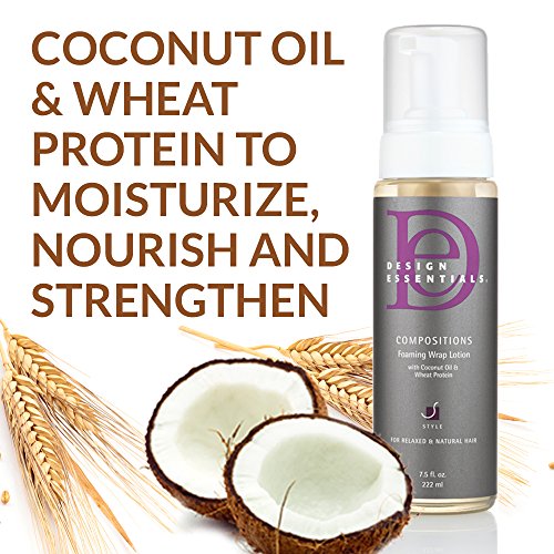 Design Essentials Foaming Wrap Lotion for Relaxed Natural Hair
