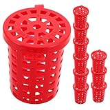 Polyvalence pratique : ce lot de 20 cages à appâts en plastique s'adapte aussi bien aux crevettes qu'aux crabes, offrant une solution multifonctionnelle pour diverses eaux douces ou salées lors de vos sorties pêche