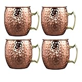 Tubayia Tazas de café Moskau Mule, de acero inoxidable, 530 ml, para casa o bar