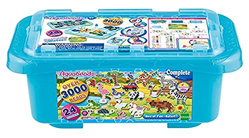 Preisvergleich Produktbild Aquabeads 31599 Box of Fun Safari