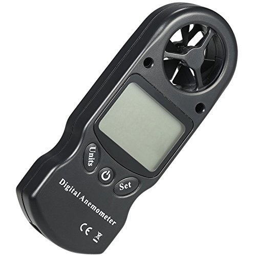 3 w 1 ręczny cyfrowy miernik prędkości wiatru termometr higrometr pomiar temperatury i wilgotności z podświetleniem LCD