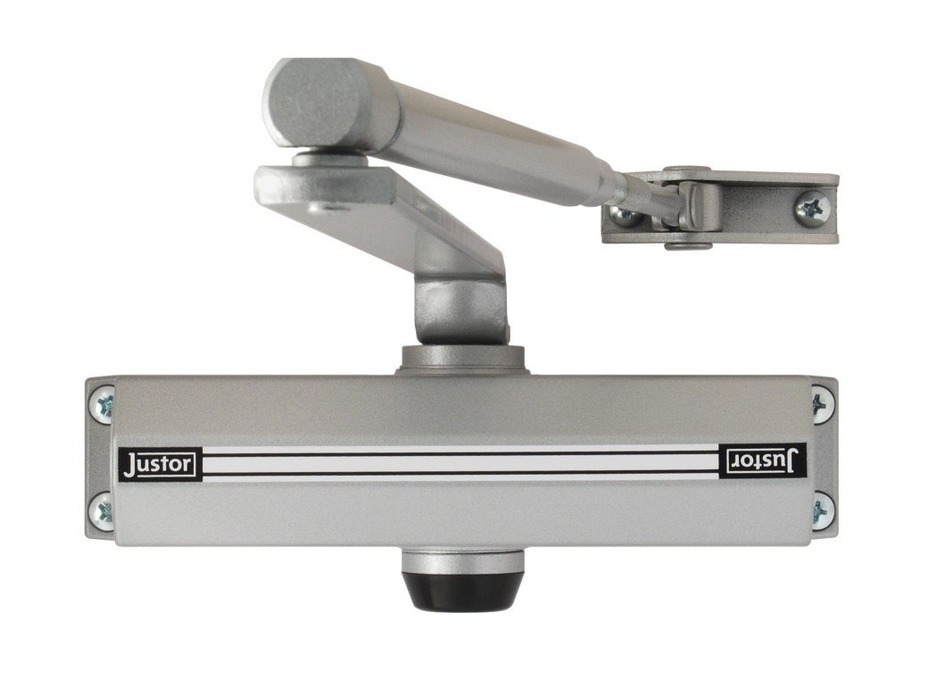 Justor 1322/01 - Cierrapuertas CH2-3RL plata