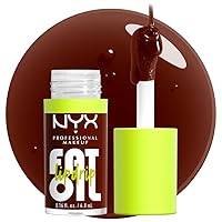 Vista 1 de NYX PROFESSIONAL MAKEUP Fat Oil Lip Drip, Brillo de Aceite Hidratante para Labios, Fórmula Vegana con Tinte, Hidratación de Hasta 12 H - Status