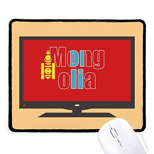 Alfombrilla de ratón de Mongolia con base de goma para decorar tu oficina