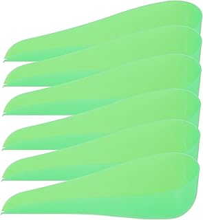 OFFSCH Colheres de alimentação para papagaio, 6 peças, ferramentas alimentadoras de pássaros, alimentador de plástico para pássaros, alimentador de gaiola de pássaros, alimentador de papagaios, colher de alimentação, colher de alimentação para pássaros