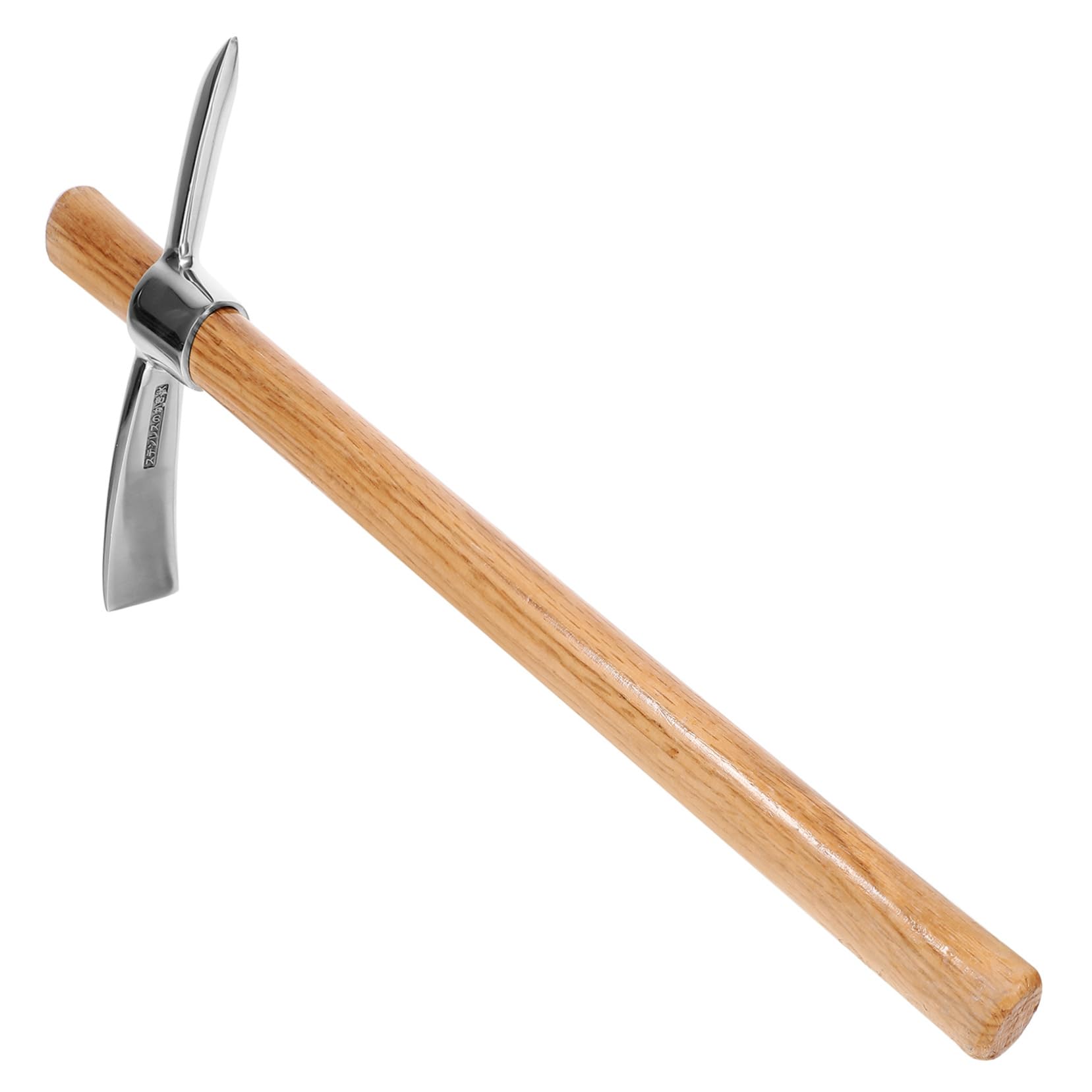 Kisangel Azada para Jardinería al Aire Azada para Cultivo de Hortalizas Herramienta para Jardinería con Mango Resistente