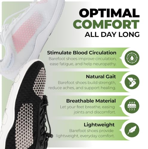 Image of Hike Footwear HF Flow Minimalist Barefoot Shoes Women Men, Wide Toe Box