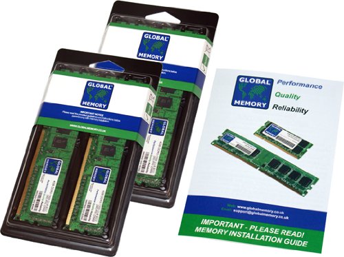 32GB (4 x 8GB) DDR4 2133MHz PC4-17000 288-PIN ECC Registered DIMM (RDIMM) Memoria RAM Kit per Servers/WORKSTATIONS/SCHEDE Madre (4 Rank Kit CHIPKILL)