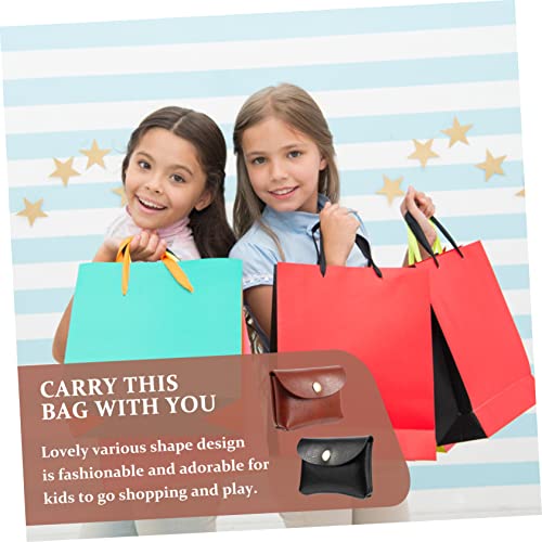2Pcs Fashionable Coin Bags Earphone Storage Pouches Compact Design for Easy Portability for Accessories Cables2