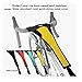 GORIX Sweat Guard Net for Bike Trainer Frame Protector Cover(GW-C1(Global Edition)) (Black)
