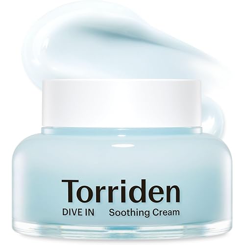 Torriden DIVE IN Hyaluronic Acid Soothing Cream 100ml (3.38 fl. oz) | Revitalizing Facial Moisturizer for Sensitive and Dry Skin | Hyaluronic Acid, Panthenol, Allantoin