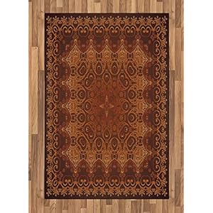 ABAKUHAUS Antiek Tapijt, Perzische Lace, vlak Geweven Vloerkleed voor Woonkamer, Slaapkamer, Eetkamer, 120 x 180 cm…