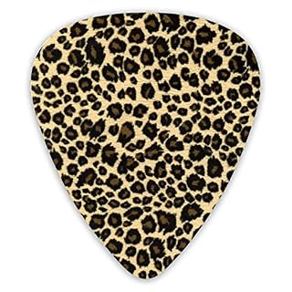 Médiators Guitare Motif Imprimé Léopard Animal Médiators Ukulélé 12 Pièces dont 0,46 mm 0,71 mm 0,96 mm - Les Beatles, Paul McCartney, John Lennon, RIngo Starr, George Harrison