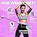 Swiss Activa+ S5 Infinity Smart Weighted Hula Hoop Fit with Counter - Exercise Equipment - Adult Hula Hoops for Women Weight Loss