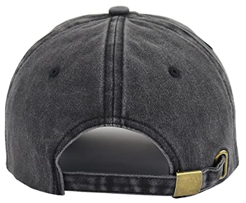 Image of 45th Birthday Decorations for Women Men, 45th Birthday Gifts for Dad Mom, Limited 1980 Edition Baseball Cap, 45 Year Old Birthday Party Supplies Hat Black