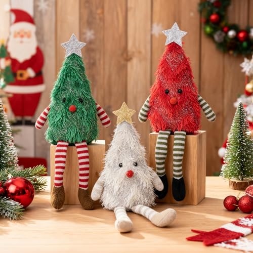 ACAREY Weihnachtsdeko Wichtel, 3 Stück Weihnachtsbaum Weihnachten...