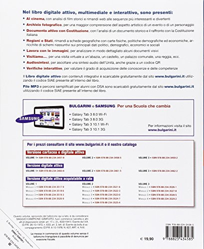 Storia e territorio. per la Scuola media. con