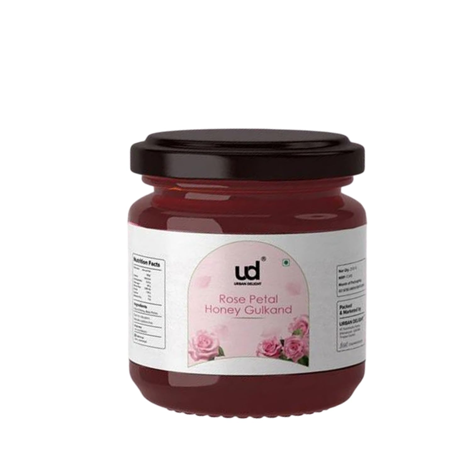 URBAN DELIGHT Rose Gulkand - 250G (Pack of 1) | Traditional Rose Petal Preserve | Sweet Refreshing Mouth Freshener | Daily Wellness, Dessert & Family Use - Rose-image-18