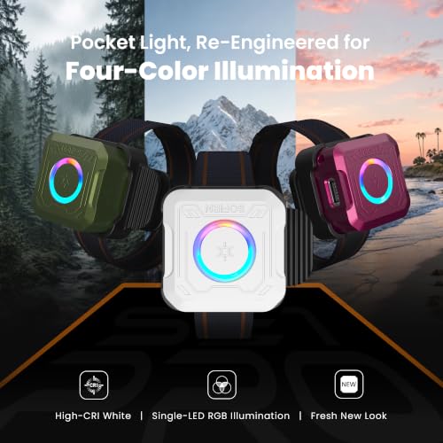 sofirn SE1 Pro EDC Pocket Flashlight, RGB Color Light, USB-C Rechargeable by sofirn - Used condition - Image 2