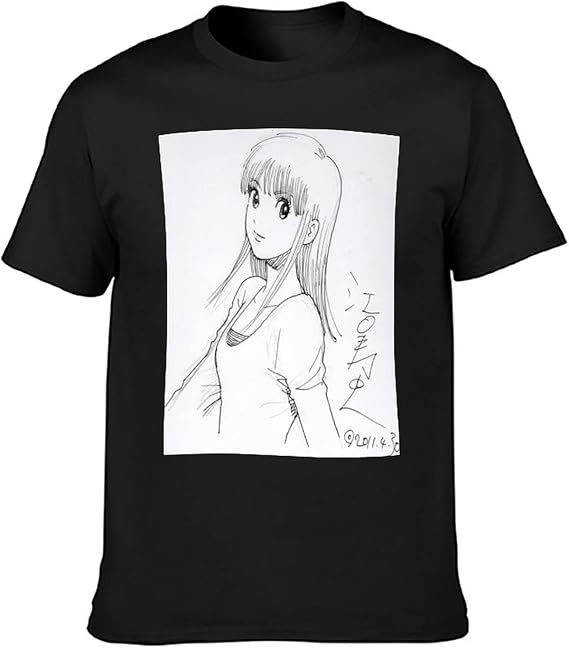 Amazon 江口寿史 光速道路 日曜日のサマートレイン ジーパン女子 野球少女 吉祥寺 機関車少女 海女 復古 アニメ 漫画 人気 おしゃれ スポーツ プリント Tシャツ メンズ レディース 夏服 トップス 半袖 無地 通気性 ゆったり おもしろtシャツ Tシャツ カットソー 通販