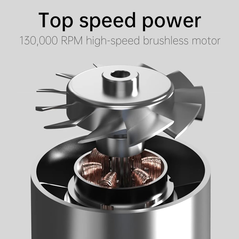 für X5 Violent Turbo Ventilator, Jet Blower 130000 U/min Elektrischer Jet Fan Super Jet Fan Gebläse Violent Turbofan