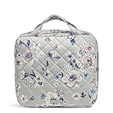 Vera Bradley Women's Performance Twill Grand Zip Hanging Organizer Travel Packing Accessories, Park Stripe, One Size US