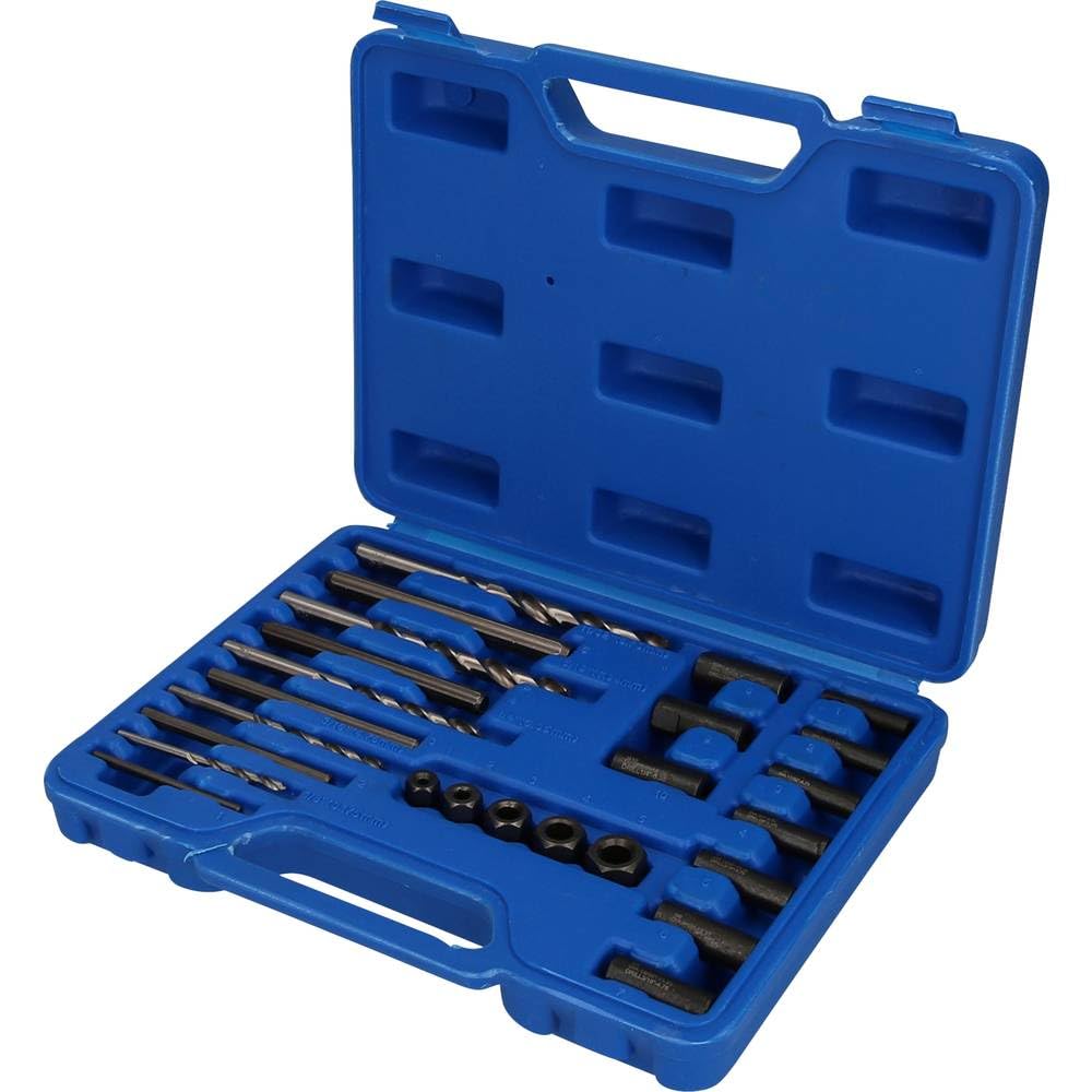 BRILLIANT TOOLS BT541900 HSS Kit Estrattore viti, 25 pz [Powered by KS TOOLS]