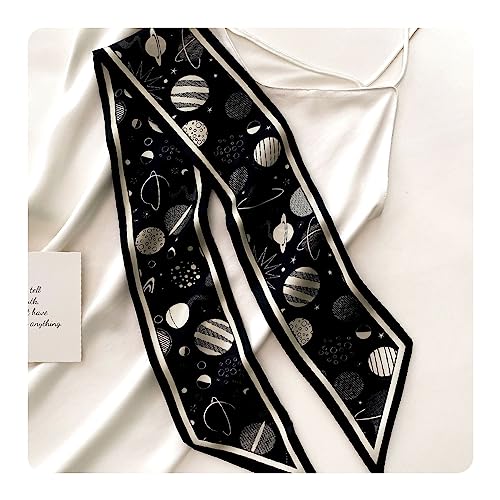 IMLECK Bag Handbag Handle Ribbon Scarf Lightweight Neckerchief Headscarf3