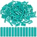Lineshading 500pcs Expanding Plastic Screw Anchors 1/4" Hole Green Plastic Anchors for Concrete Tile Cement Bolt Expansion Tube for #10,11,12 Screws, Fix to Wall Drywall or Other Surface (1-1/4")