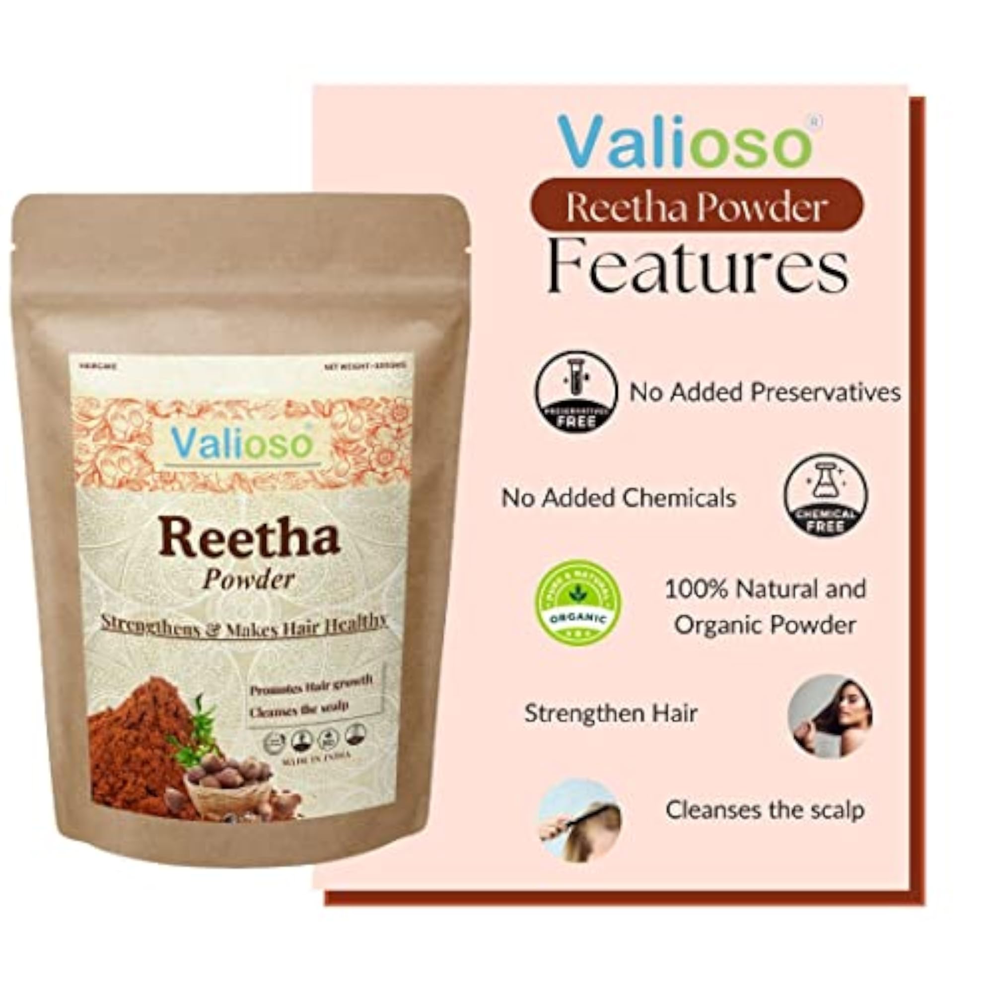 Reetha Powder for Hair Growth - 100g