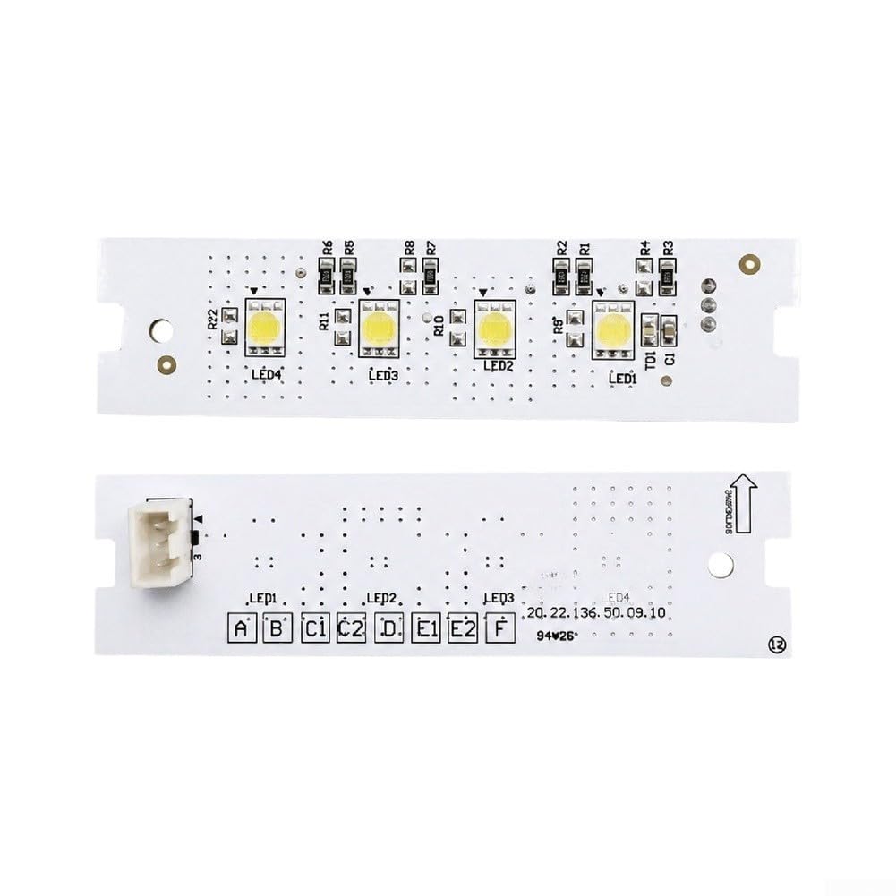 Lámpara LED Frigorífico Compatible para samsung DA41-00675E Tira Blanca 12V Ahorro Panel 9.4cm