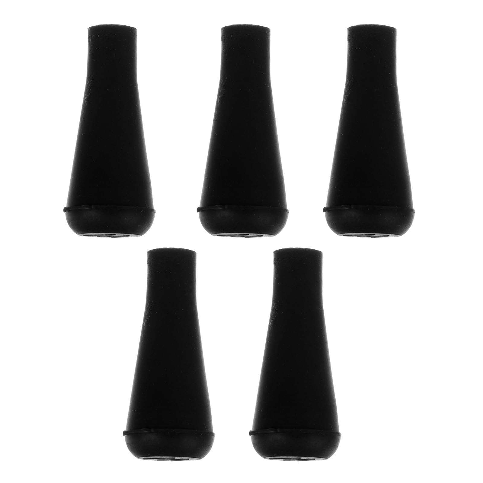 VANZACK Punte di Freccia in Gomma 6Mm 5 Pezzi per Tiro L'Arco Flessibili e Resistenti Adatte a Frecce in Legno e Carbonio Perfette per Allenamento e attività Outdoor per Principianti