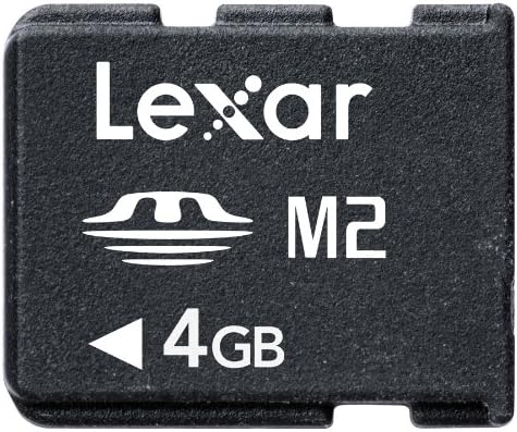 Lexar Professional 4GB M2 Memory Stick Micro Mobile Card without Adapter - Black