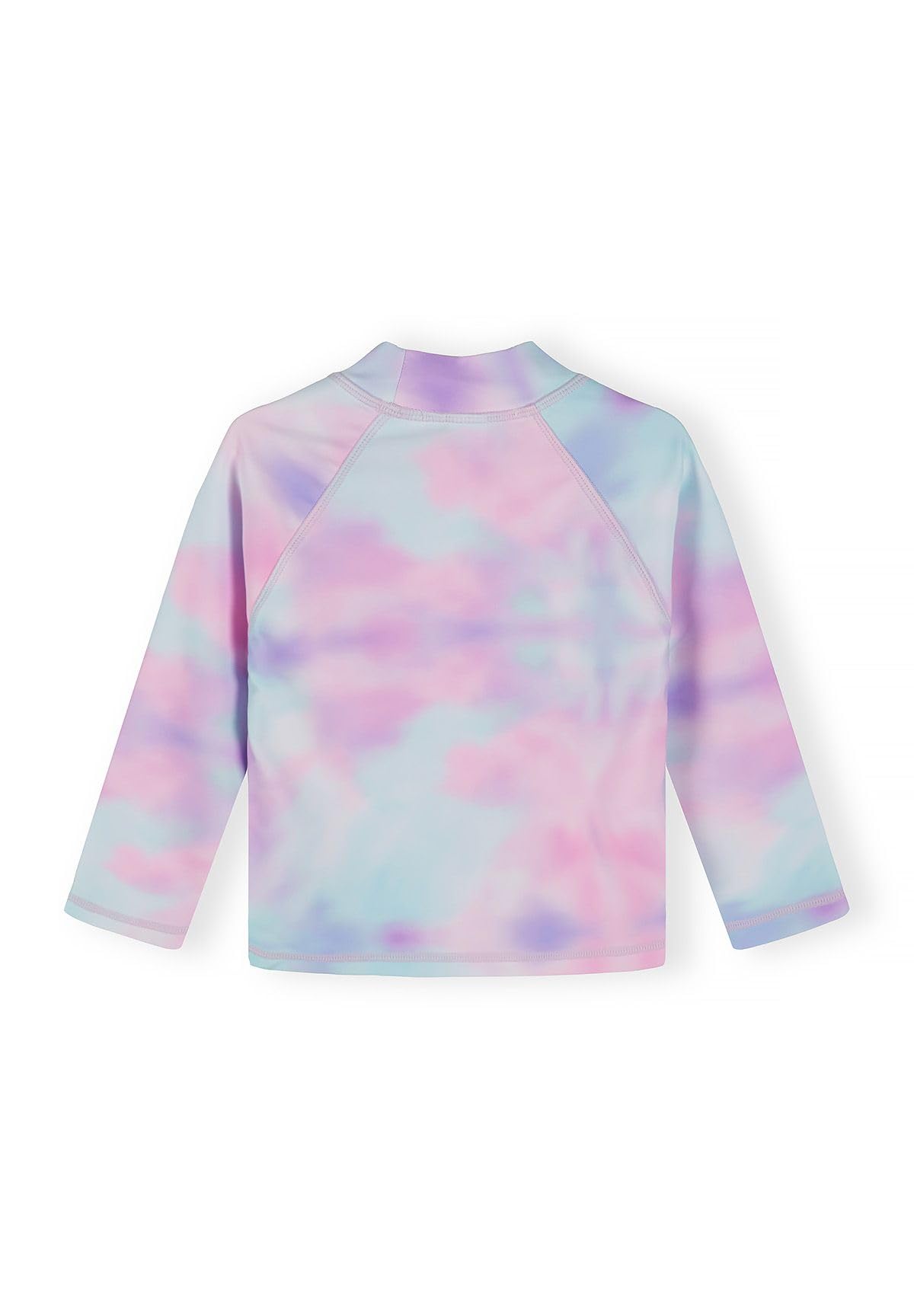 Minoti Mädchen UV Schutz Langarm Schnell Trocken Shirt Kinder Rash Guard mit Spandex Tie-Dye