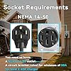 BESENERGY Level 2 EV Charger 40Amp, ETL FCC Listed, NEMA14-50 Plug with 20ft Cable, 220V-240V, Indoor/Outdoor,for All j1772 evs