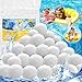 Palline per Filtri per Piscine, Palline per Filtri 1300g per Sostituire 45kg di...