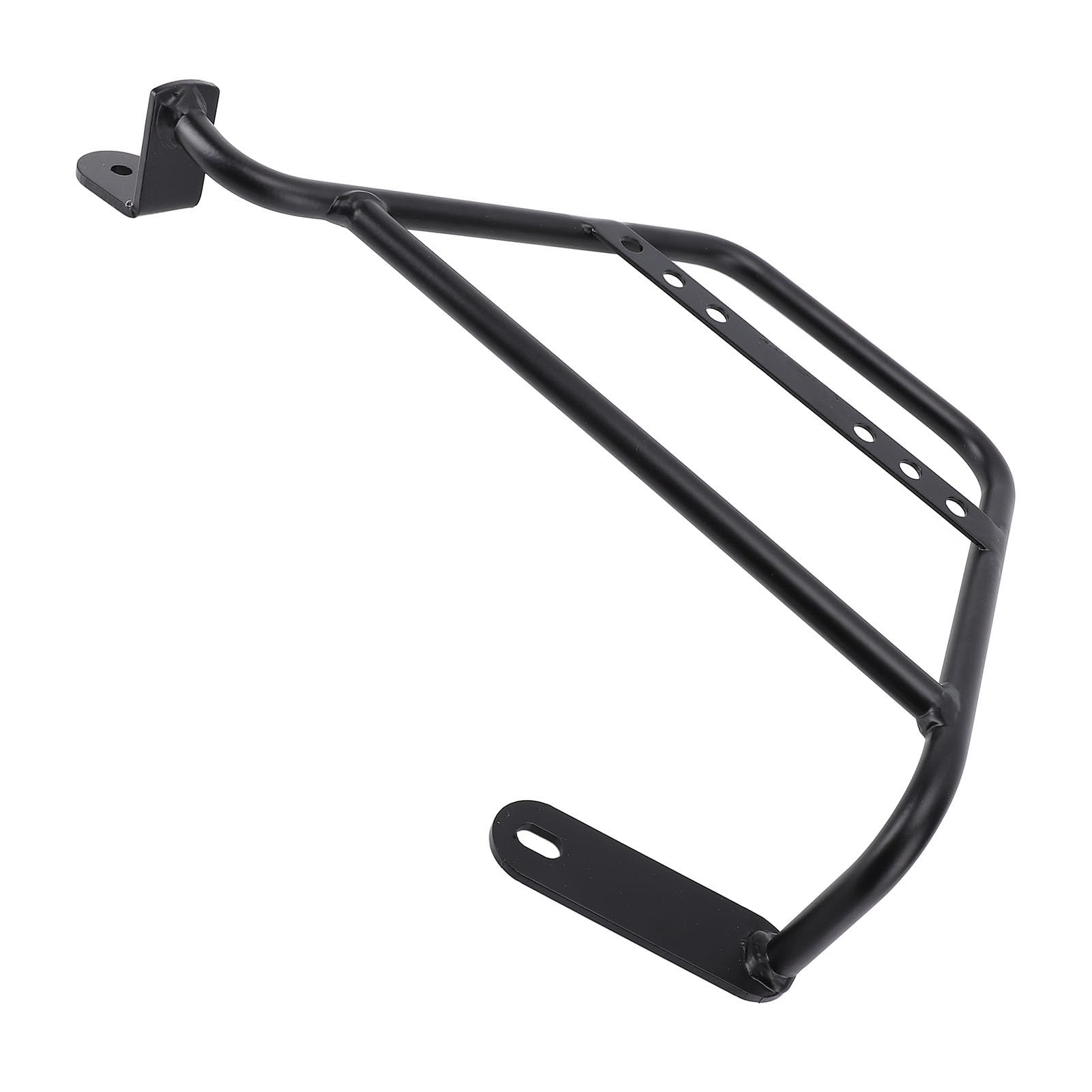 Portapacchi Laterale per Moto, Struttura Robusta, Tubo in Ferro 12 Mm, Supporto Laterale per Moto, Ripiano per Bagagli di Ricambio per Guzzi V7 Stone Special Custom Sinistra: MV833 BBZJ a