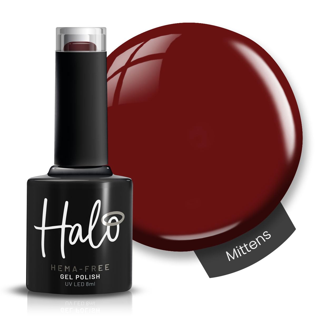 Halo Gel Polish 8ml - French White. UV/LED Gel Nail Polish, Long Lasting & Easy To Apply. Nail Art Colours For Manicure & Pedicure. Gel Polish For Professional & Home Use. — view 39