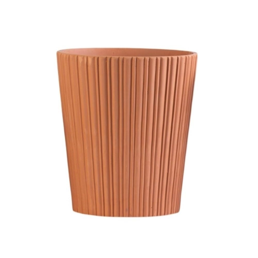 XBGfdySD Dia11 cm/15 cm Small Clay Plant Pots，with Drain Hole Farmhouse Style Flowerpot Indoor Outdoor Planter Wedding Ornament(Small)