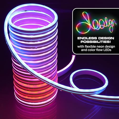 Tira LED flexible Monster RGB+IC 16.4 pies miniatura 3